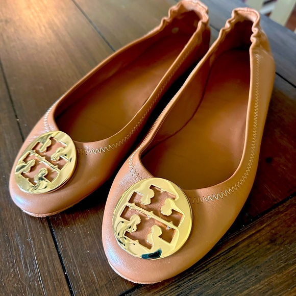 Tory Burch Shoes - Tory Burch Size 9 Minnie Travel Ballet
